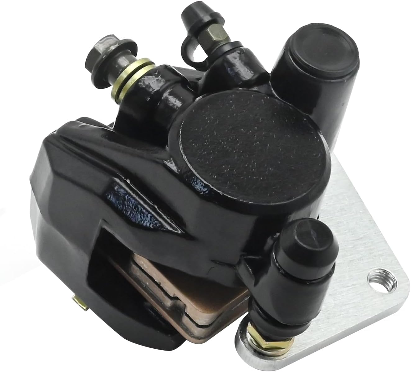 45200-965-006 Front Disc Brake Caliper, Replacement for Honda ATC250R 1983 1984, Replacement for Honda ATC200X 1983 1984 1985 (Black)