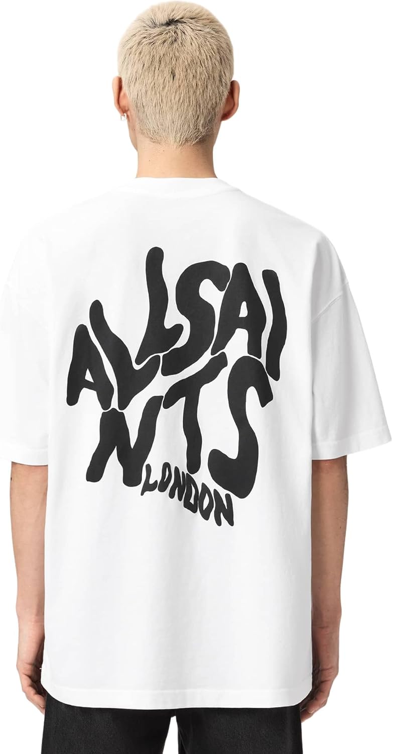 Allsaints Mens Orlando Ss Crew - Image 3