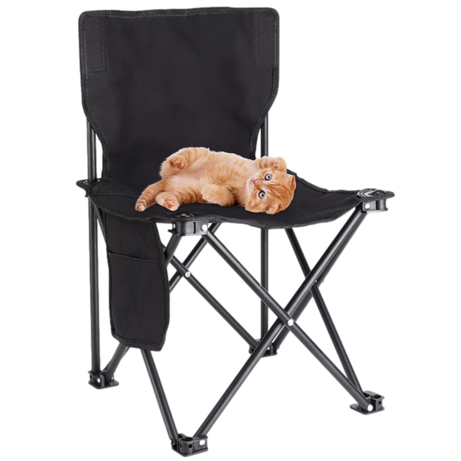 Chaise de camping pliable en tissu Oxford résistant charge 200 kg