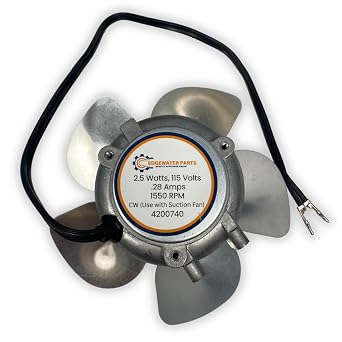 Edgewater Parts 4200740 Condenser Fan Motor Compatible with Sub Zero Refrigerator