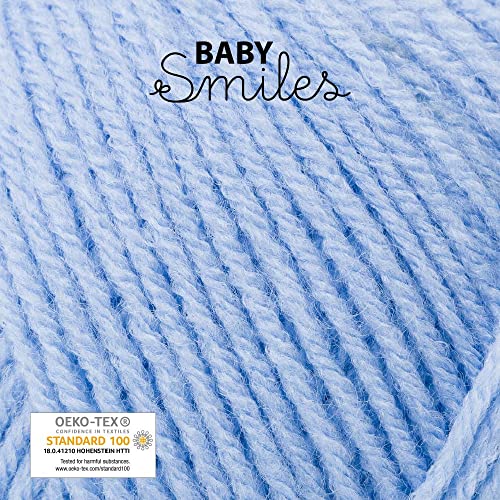 Schachenmayr Bravo Baby 185, 50G Hellblau Filati