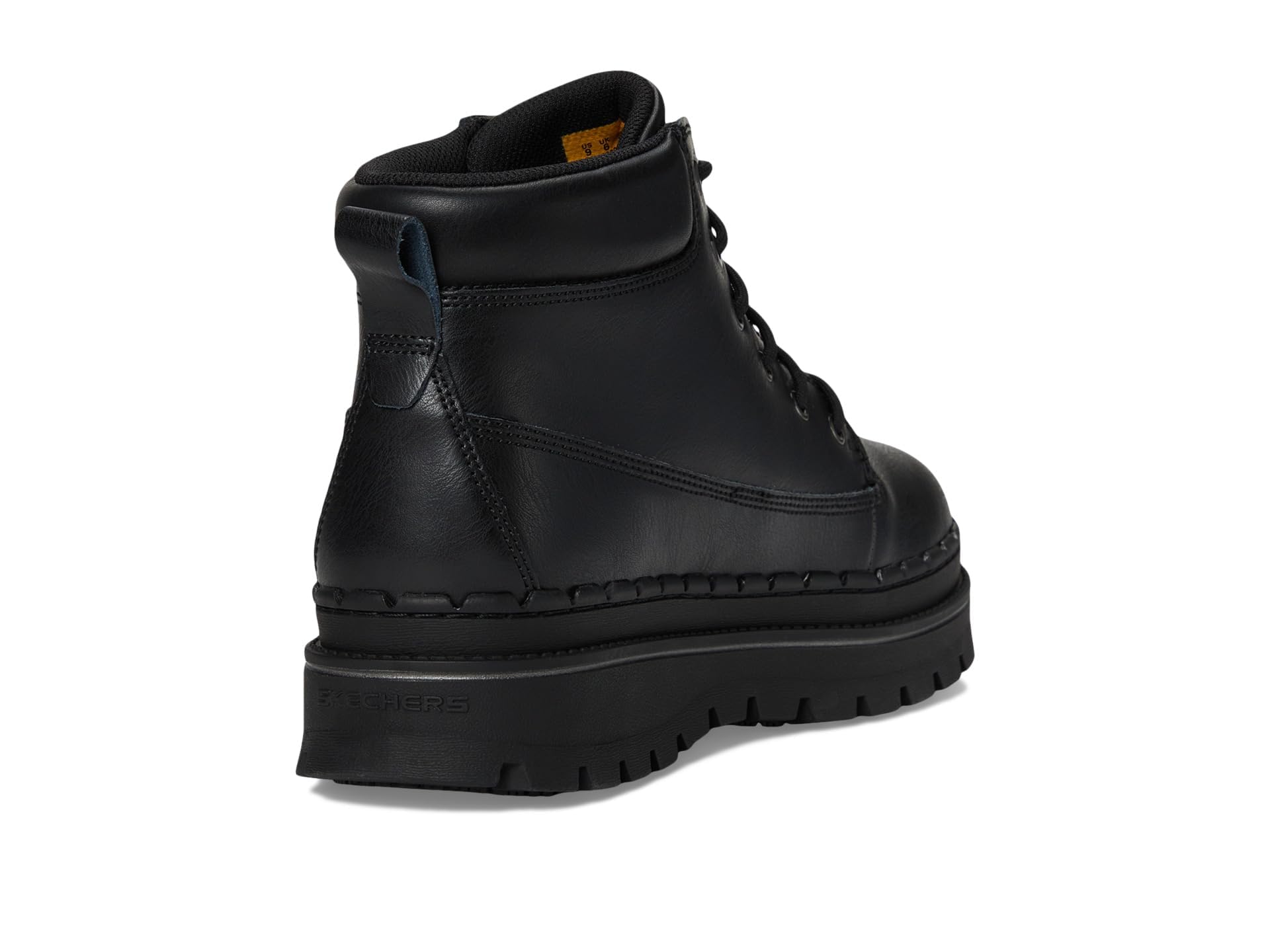 Skechers Damen Jammers Platform Sr Boot Industrieschuh, Schwarz, 39 EU