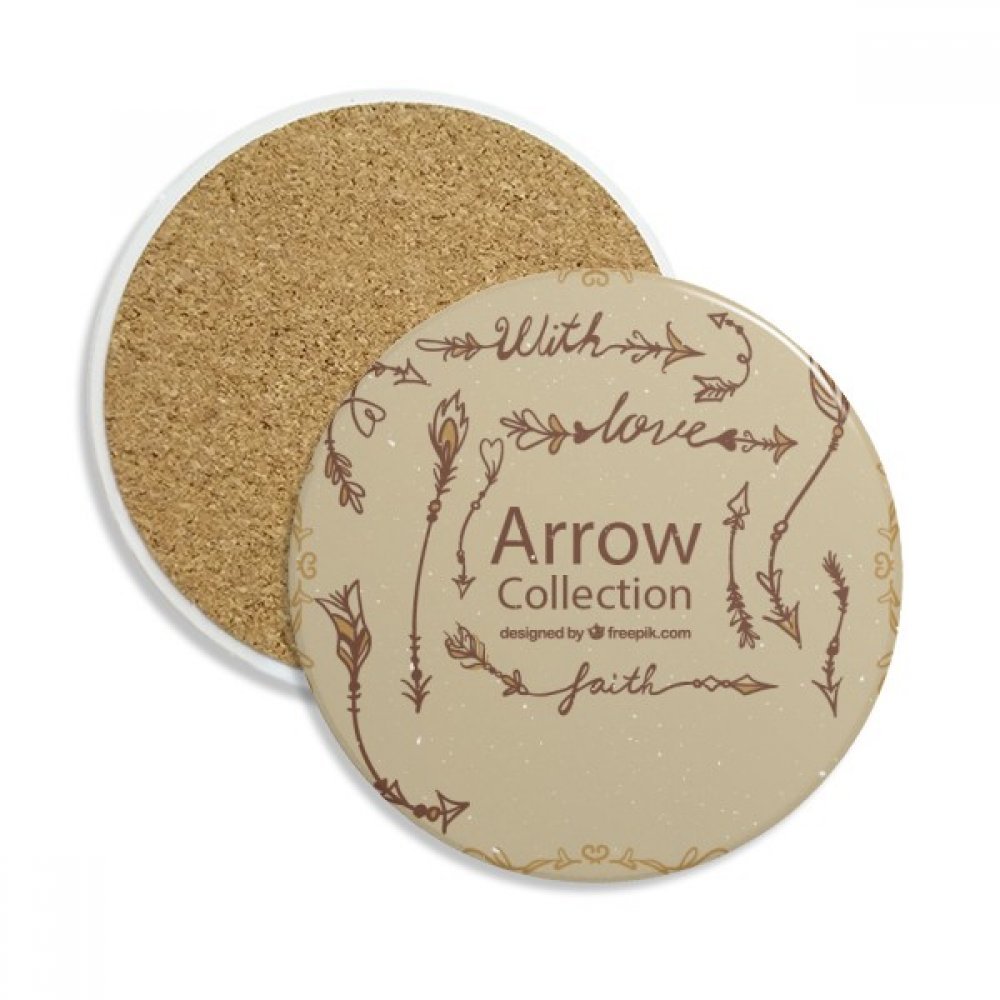 Coaster en céramique pour protéger les meubles des taches de boisson