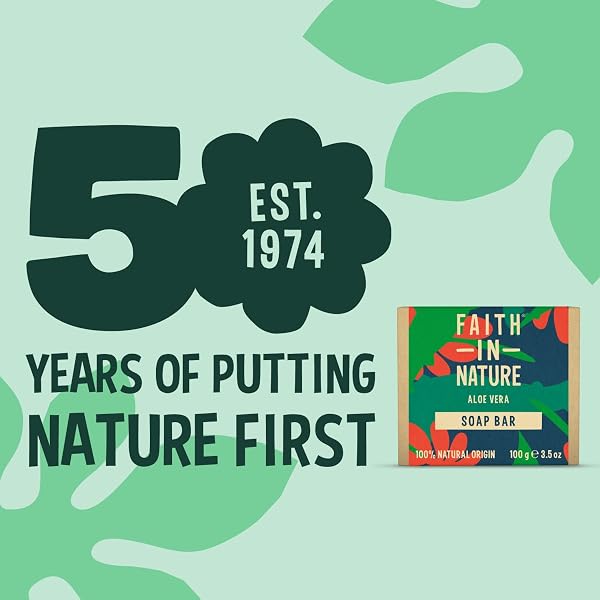 Faith In Nature Aloe Vera Soap 100g (Packing May Vary) - 3