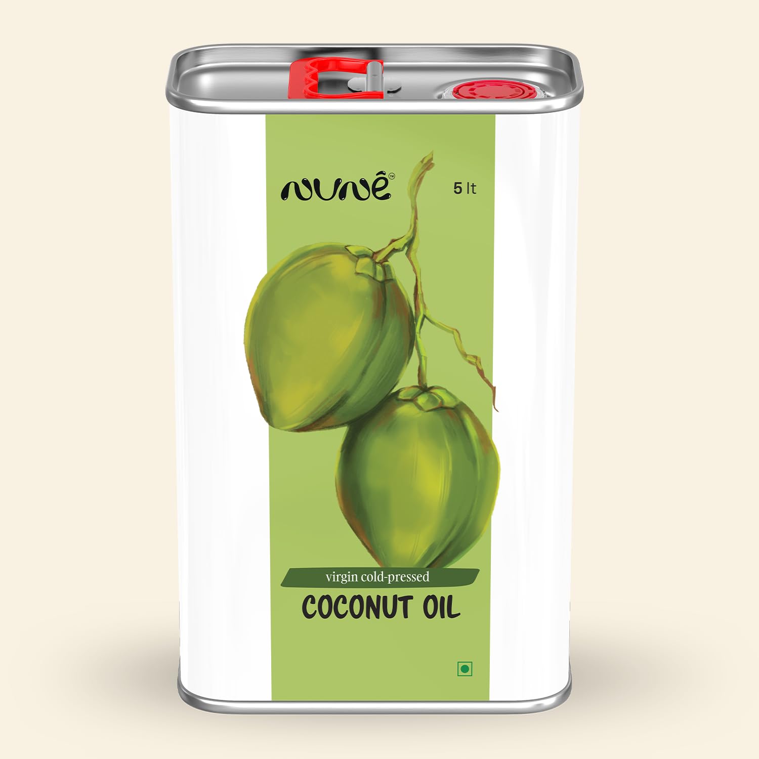 Nune Virgin Cold Pressed Coconut Oil - 5 Litre