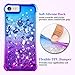 Ruky for iPhone 6 6S 7 8 Case, iPhone 6s Glitter Case, Gradient Quicksand Series Bling Flowing Liquid Floating Girls Women Phone Case for iPhone 6/6s/7/8/SE 2020 & SE 2022 4.7