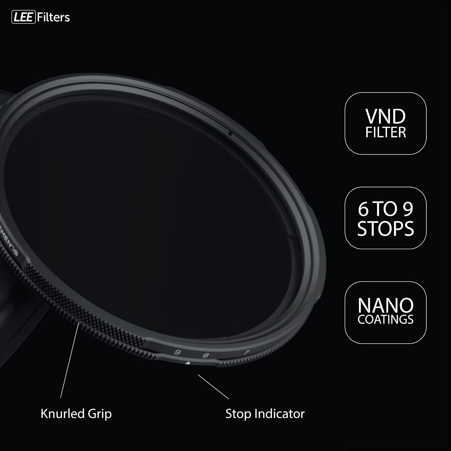 67mm CPL & Variable ND4-ND64 (2-6 Stop) 2-in-1 Filter Nano-Xcel Series