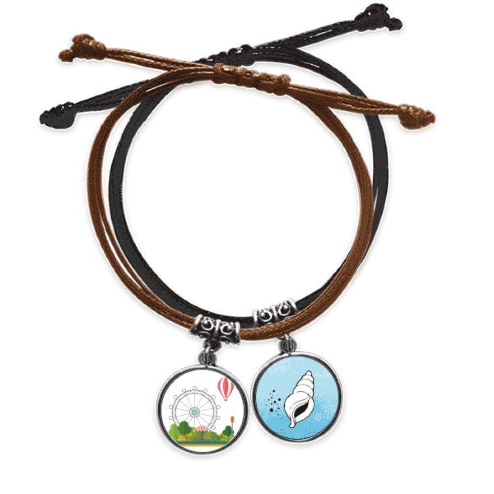 Pulsera de cuerda DIYthinker de parque de atracciones para regalar a amigos 3