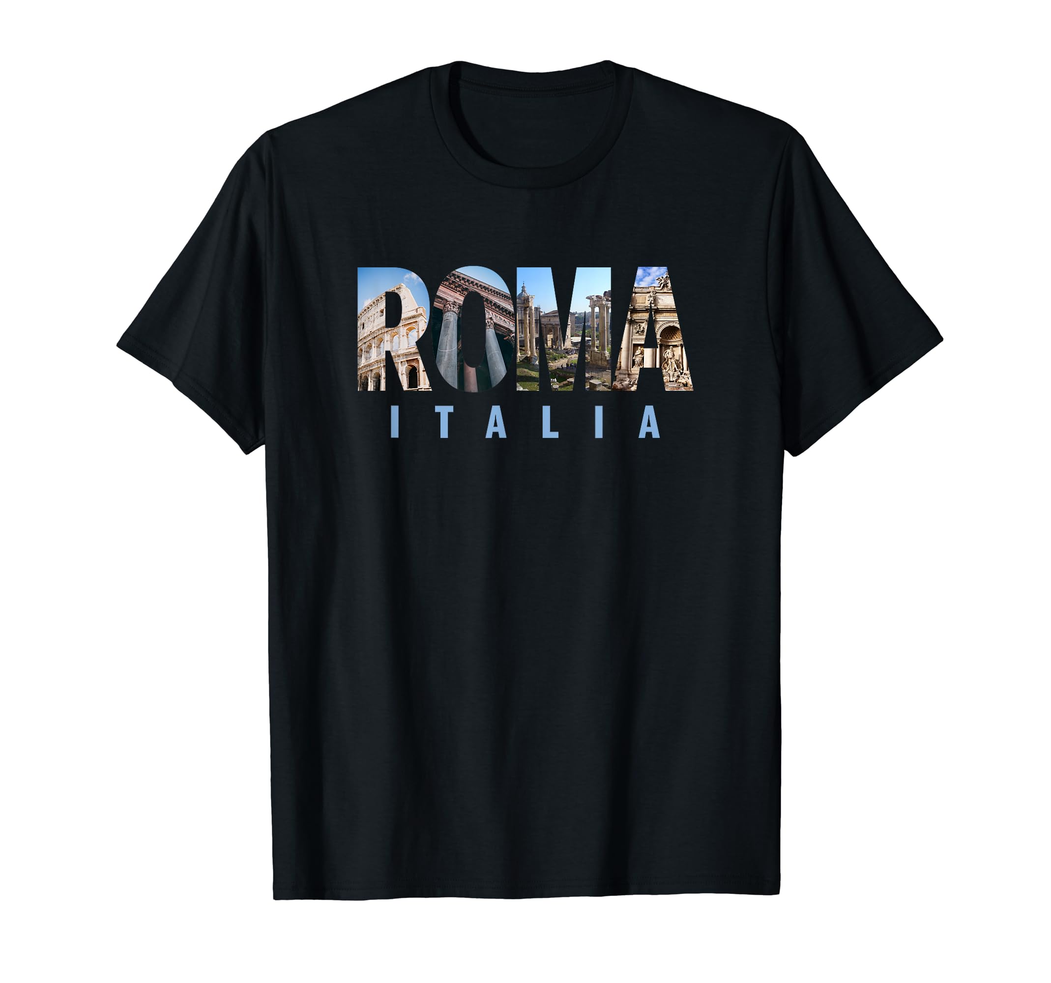 Utopia Sport Italy ShopRome Italy Landmarks T-ShirtOEKO-TEX STANDARD 100