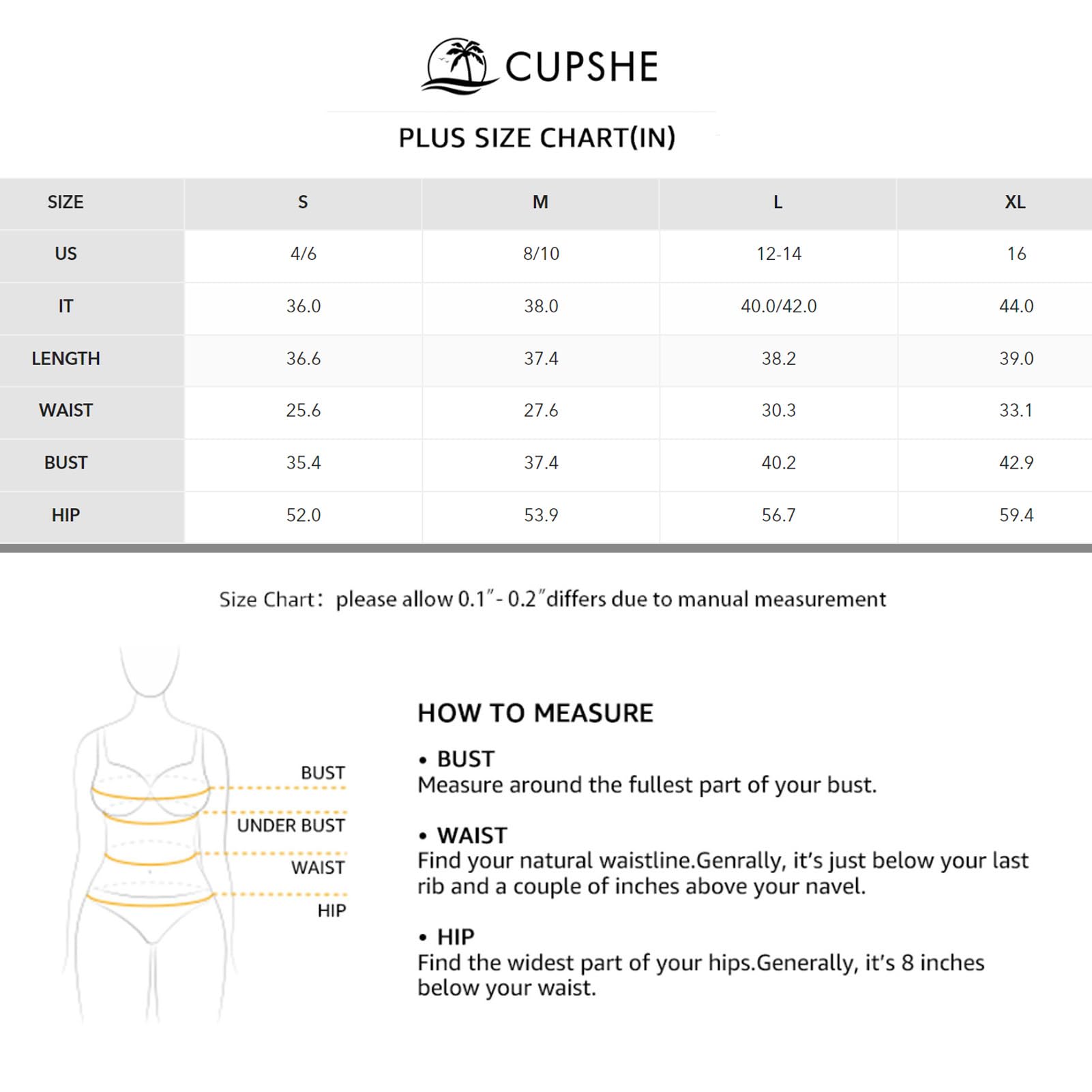 CUPSHE Robe d'été pour femme avec col en V et manches flottantes - Robe courte évasée - Style décontracté - Pour fête, mariage