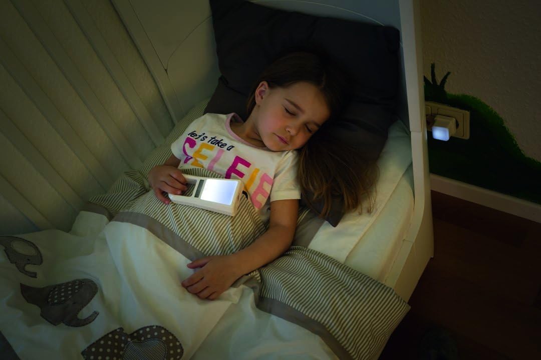 ABUS Junior Care Julie JC8660 73163 LED Night Light Purple