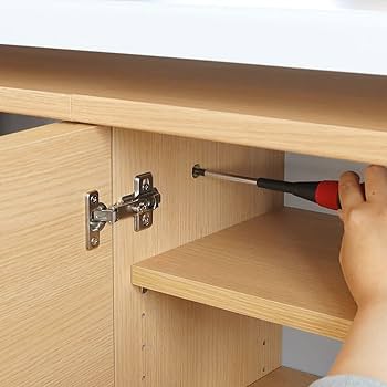 Amazon｜白井産業 カウンター下収納 ラック 扉タイプ キャビネット