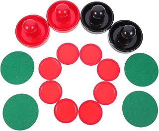 Sosoport Acessórios De Air Hockey Lacrosse Discos De Air Hockey Crianças Hóquei Air Hockey Vermelho Substituição Atacantes De Air Hockey Peças De Hóquei Substituição Peças De Air Hockey
