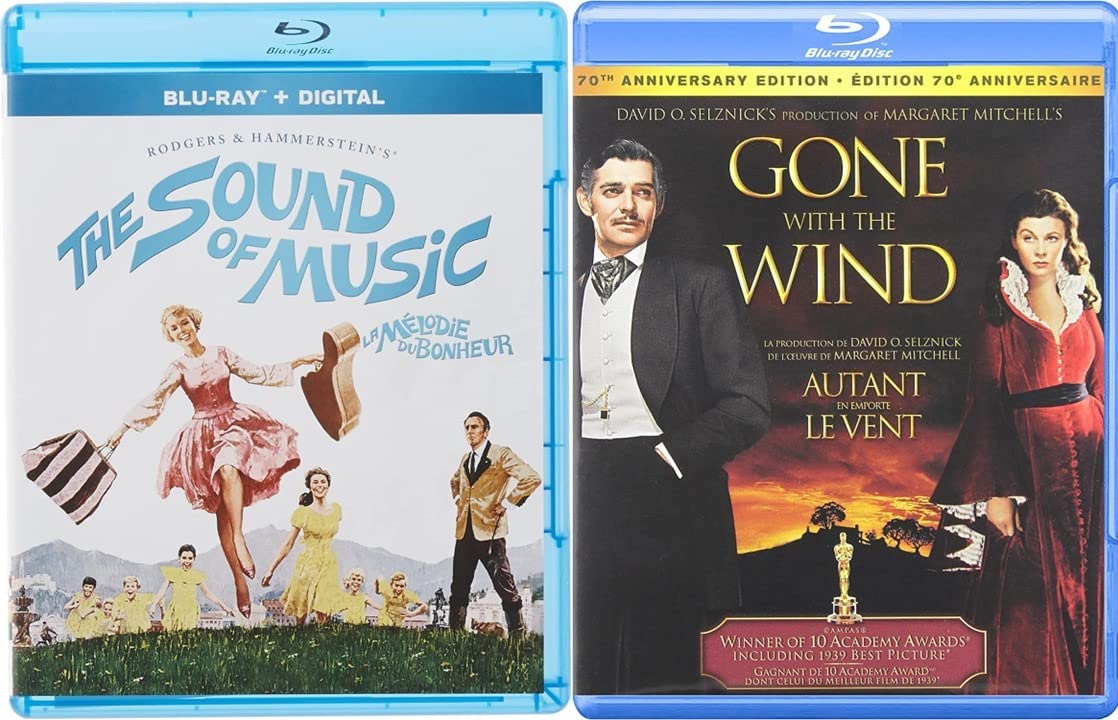 The Sound of Music / Gone with the Wind [Blu-ray 2-Pack]