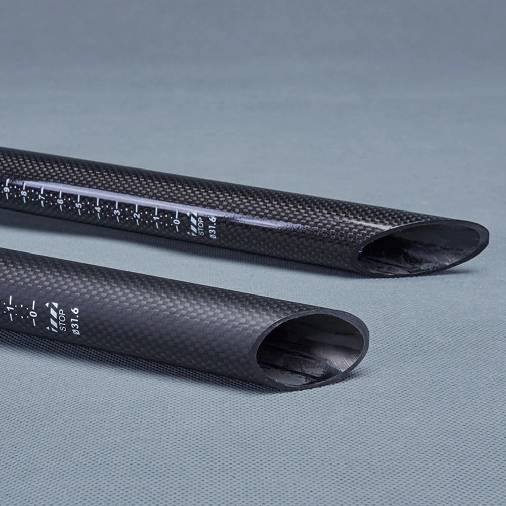 Tige de Selle VTT Tige de Selle de vélo Tube de Selle en Fiber de Carbone décalage Suspension Tige De
