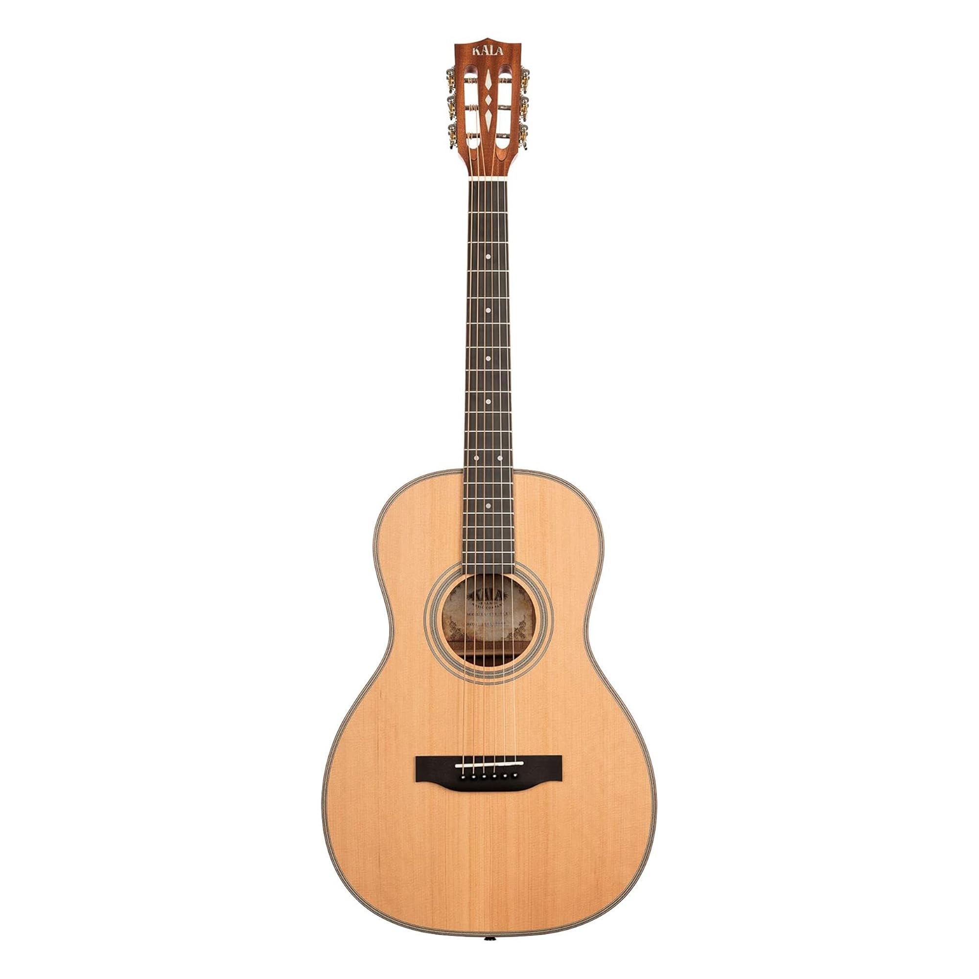 KALA アーコスティックギター　激安 Amazon | KALA カラ アコースティックギター Solid Cedar Top Parlor