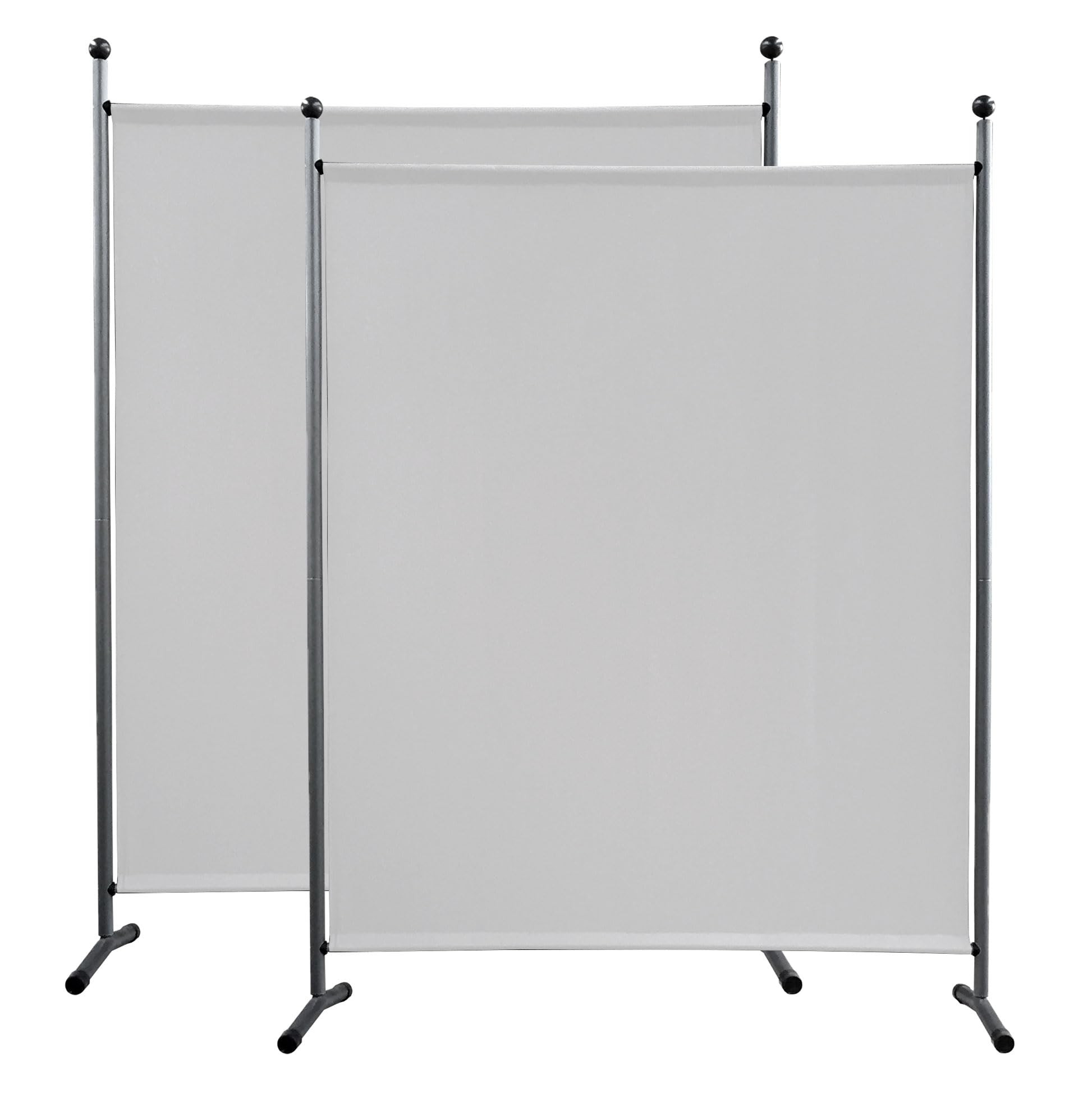 QUICK STAR Parawan 150 x 190 cm, materia?owy parawan, du?y ogród, cianka dzia?owa, balkon, ochrona przed wzrokiem, kolor bia?y