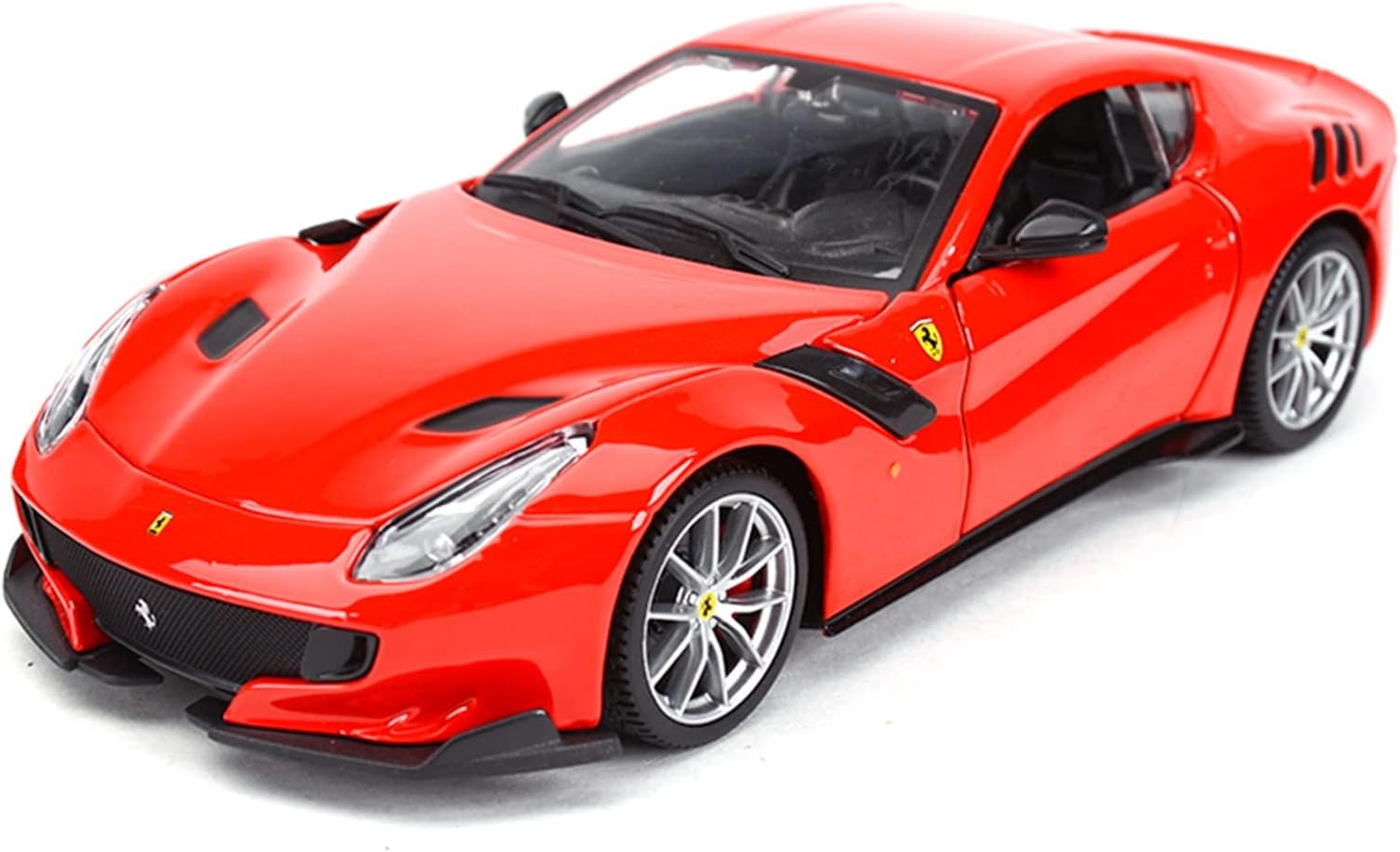 hyysh 1:24 for Ferrari F12 Tdf Sports Car Static Die Cast Vehicles Collectible Model Car Toys