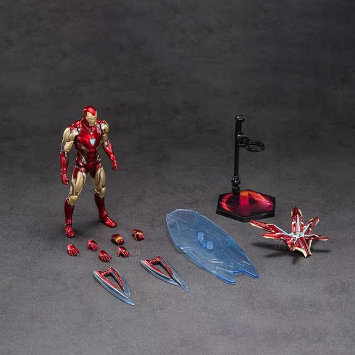 testbrands ZD Toys 1/10 Scale Iron Man MK85 Action Figure