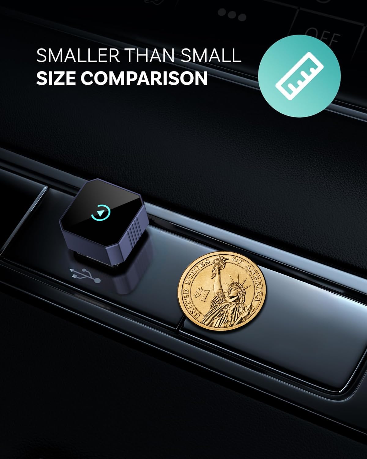 2026 Wireless CarPlay for iPhone, 2-in-1 Plug and Play Converts Wired to Wireless CarPlay Android Auto, Fast Auto-Connect, Zero Latency, Car Multichannel Amplifiers — view 7