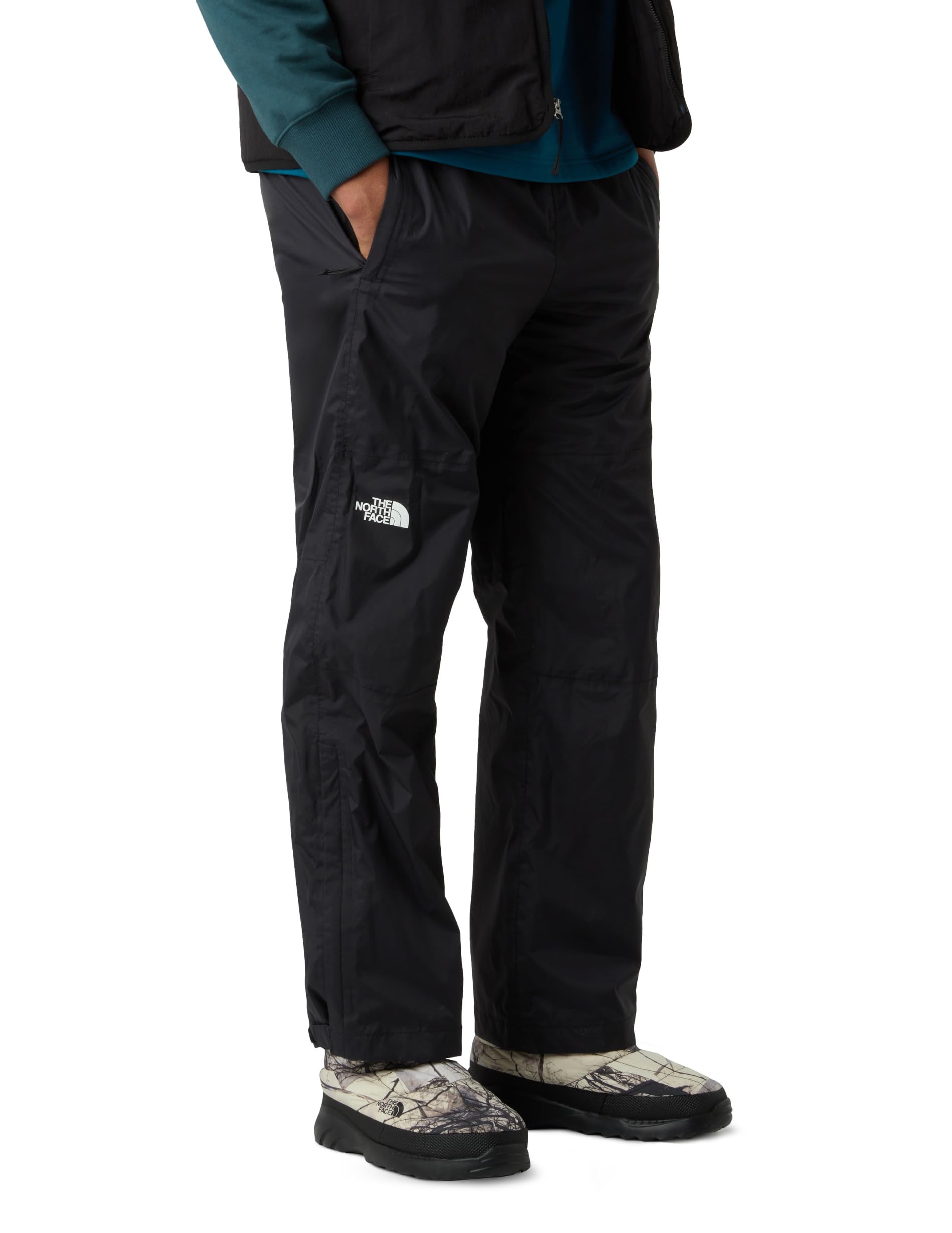 THE NORTH FACE Men's Antora Rain Pant | Waterproof, Breathable, Seam-sealed, Adjustable Internal Drawcord