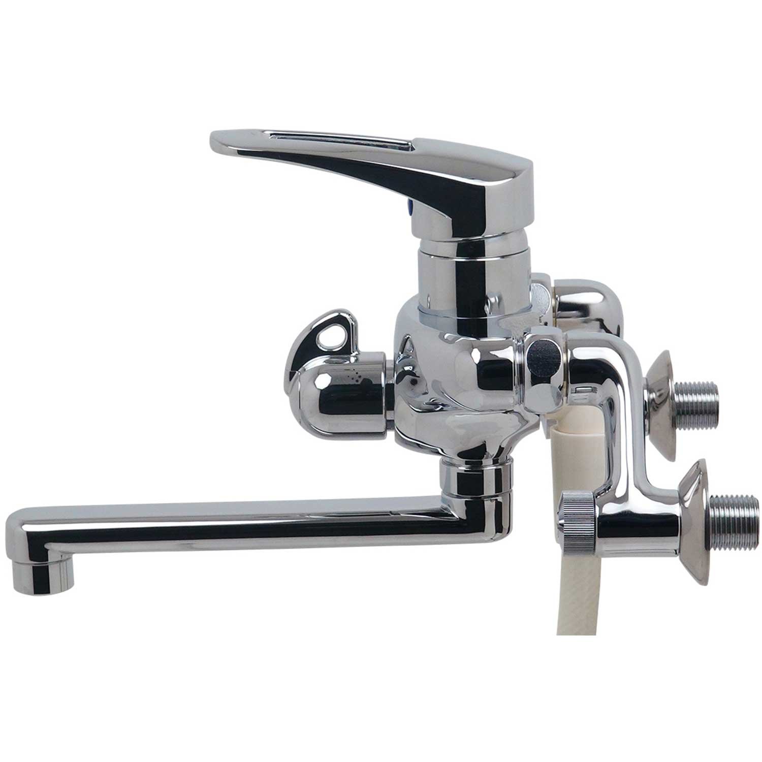 蛇口カクダイ KAKUDAI 143-008 シャワーレバー混合栓 143-008 シングルレバーシャワ混合栓 カクダイ お風呂場用 壁付