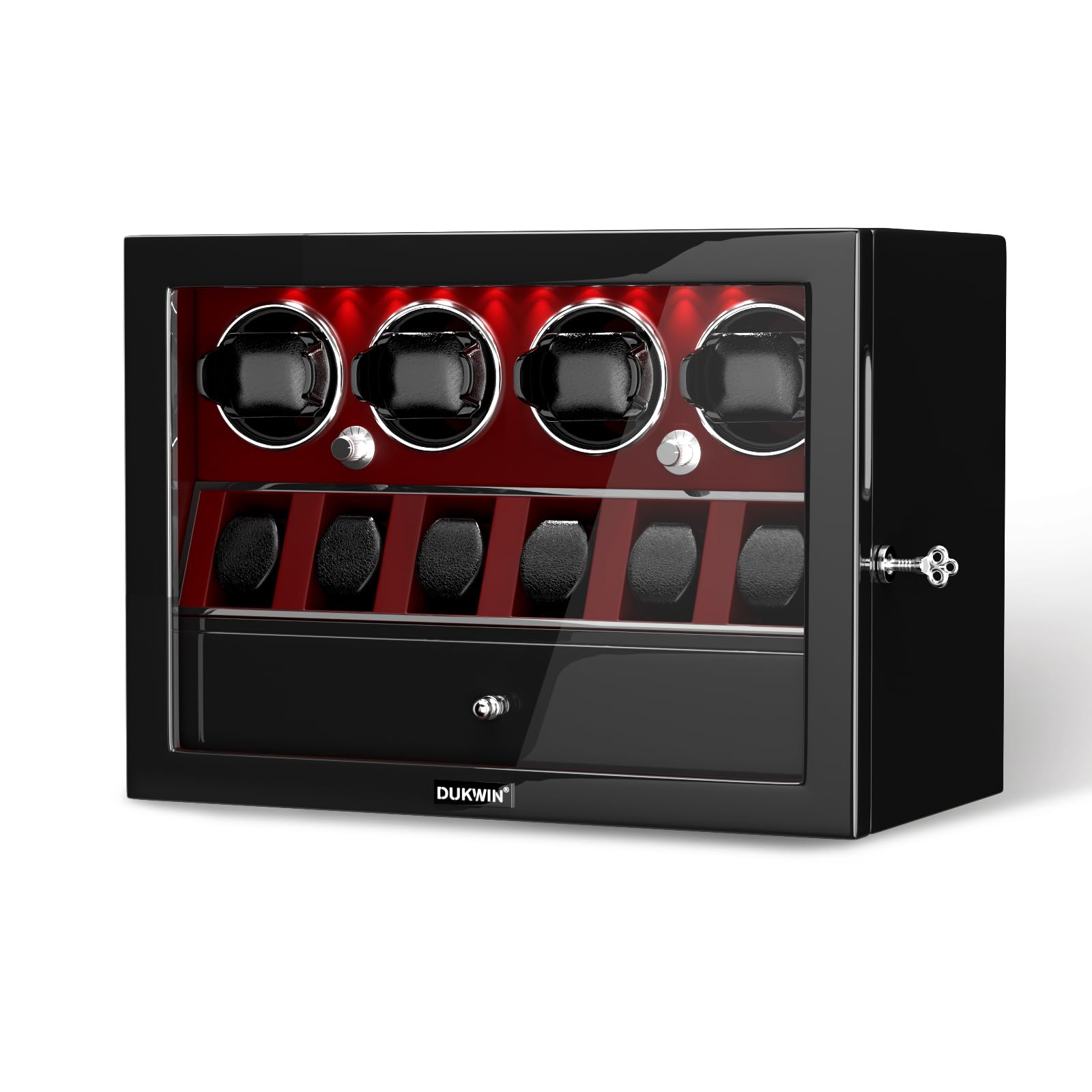 DUKWIN Watch Winder for 4/6/8 Automatic Watches