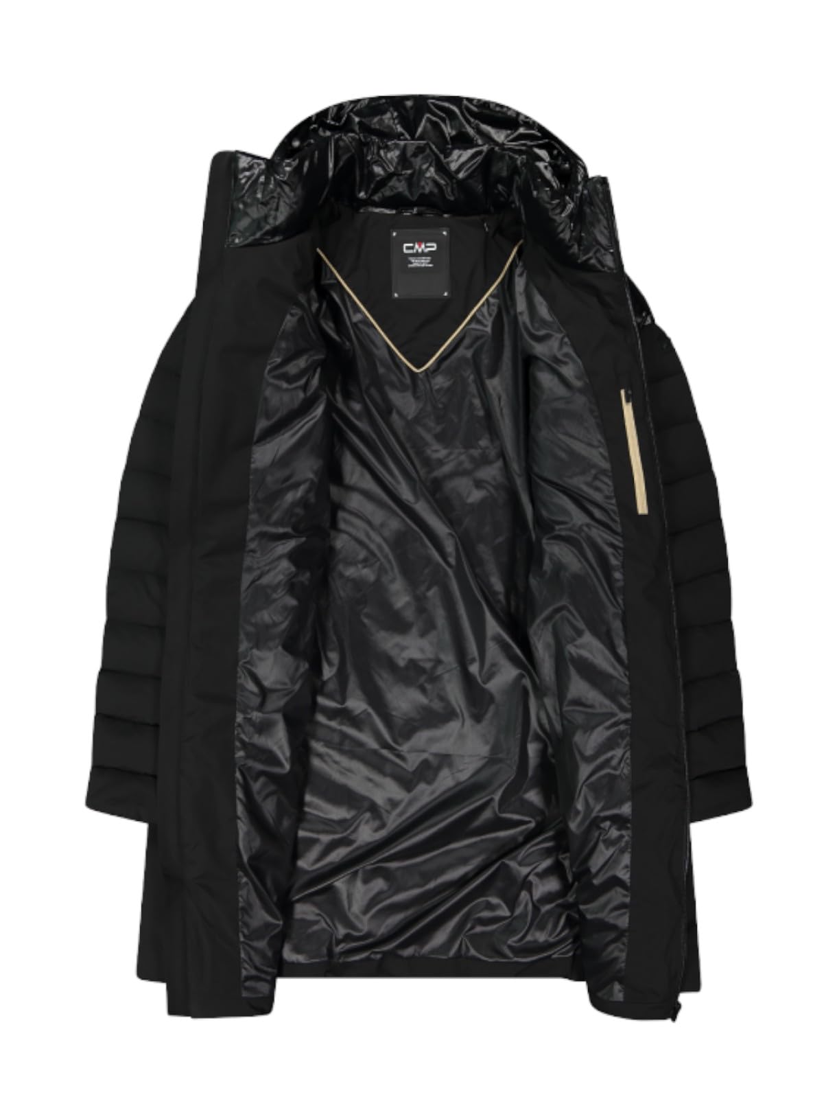 CMP Abrigo impermeable para mujer con capucha