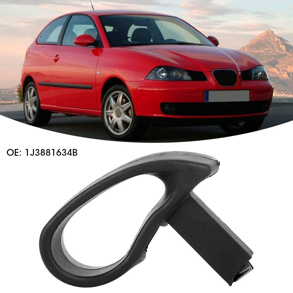 Cubierta De Manija De Asiento Para Seat Córdoba, Ibiza, León – OEM 1J0881671F, Plástico ABS Negro