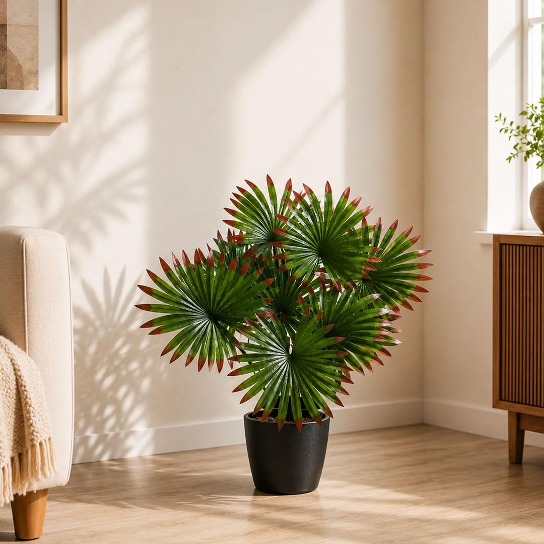 Blooming Floret Dieffenbachia Plant - Artificial Tropical Decor -11