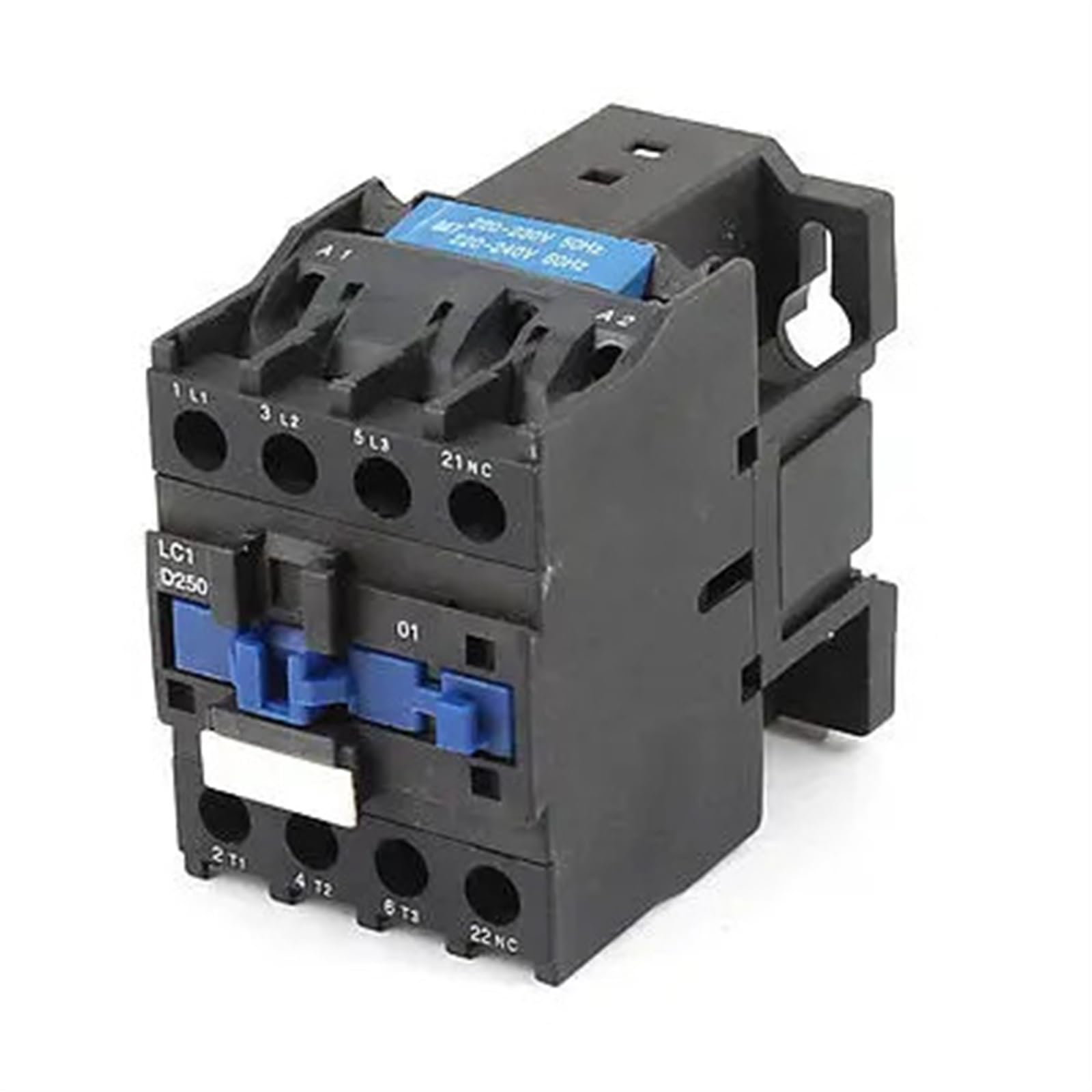 RWRAPS Contacteur Contacteur CA LC1/D2501N Fréquence de Bobine 3 pôles 1NO 1NC Contrôle Moteur 690V