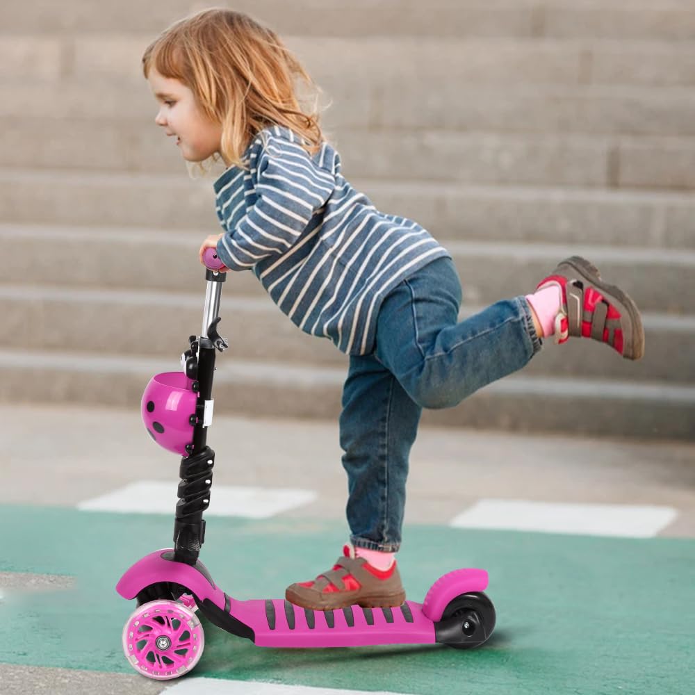 Habib Gruppe 5-in-1 kinderstep met rugleuning, afneembare