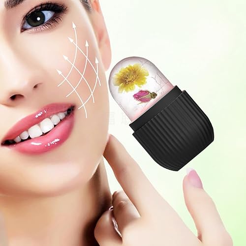 Miniatura 4 de Rodillo facial de hielo, molde de silicona reutilizable, masaje facial, belleza facial, herramientas para el cuidado de la piel, aplica hielo para