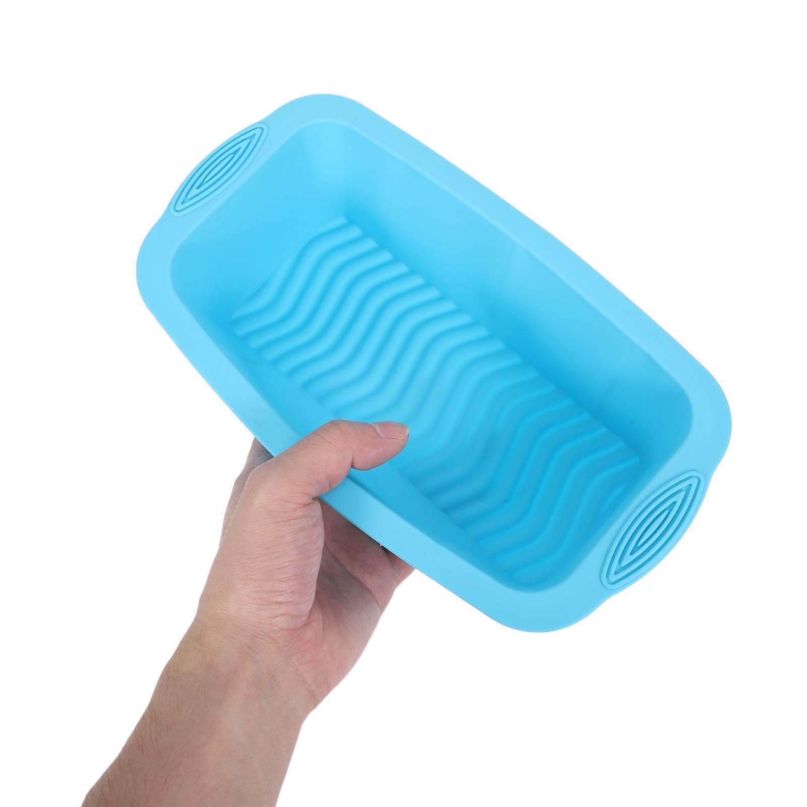Molde para Barra de Hielo de Silicona Reutilizable, 5 Piezas | Extragrande para Baño de Hielo y Actividad de Verano, Apilable, Liberación Fácil, Grado Alimentario