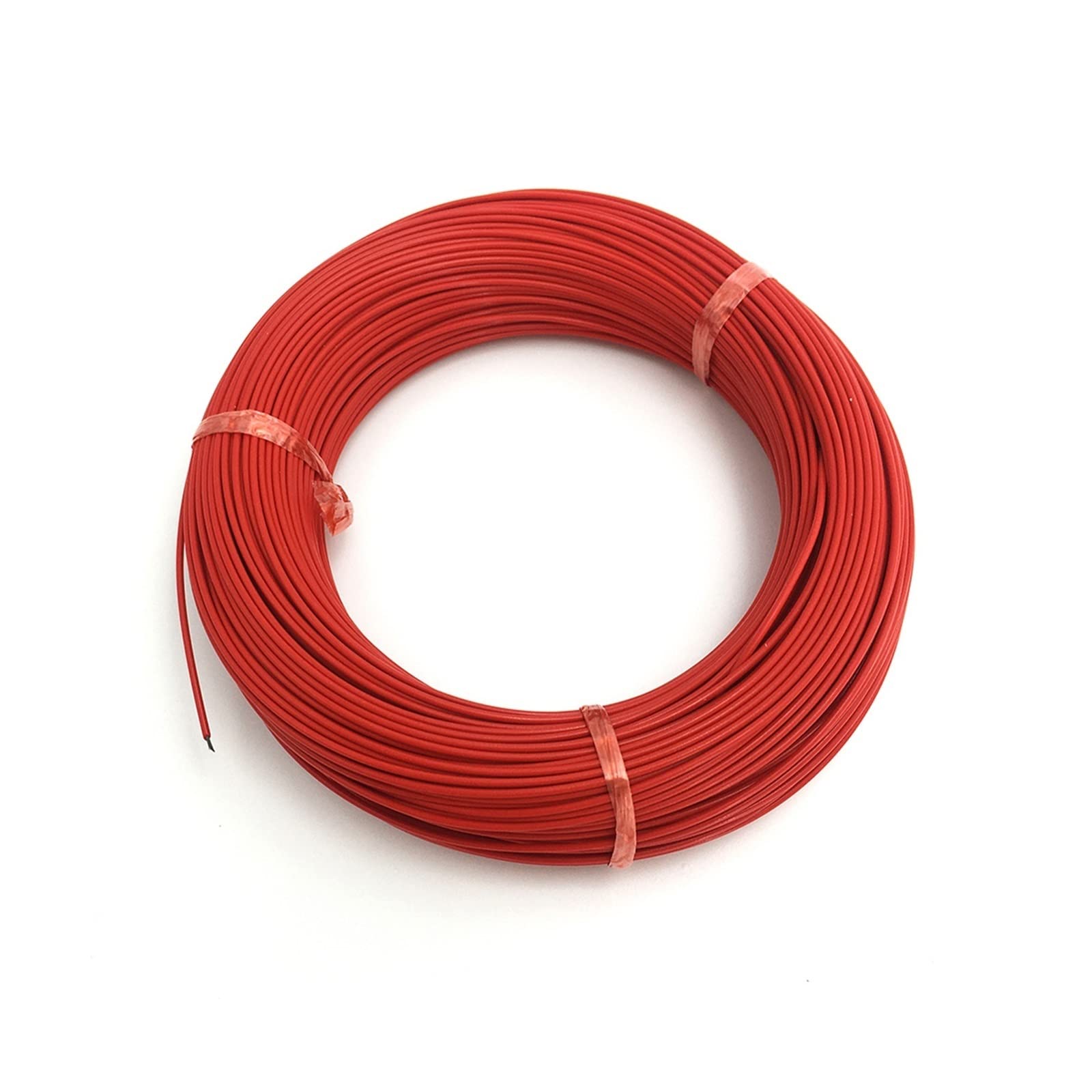 100m podczerwieni 1K 2K 3K 6K 9K 12K 18K 24K fluoroplastyczny ciepły kabel ogrzewanie podłogowe DIY elektryczny kabel grzewczy Joyous (rozmiar: 100m, kolor: 12K 33 Ohm)