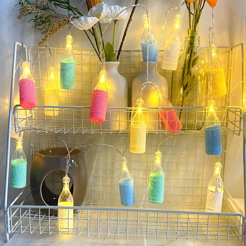 Guirlande lumineuse fraise à piles pour illuminer les recoins sans prise