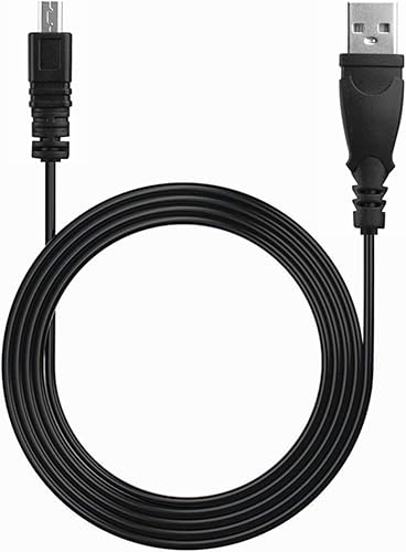 SLLEA Cable USB Mini-8pin de 3.3 pies para cámara Panasonic Lumix DMC-FZ25 DMC-FZ20 DMC-FZ7 DMC-FZ6