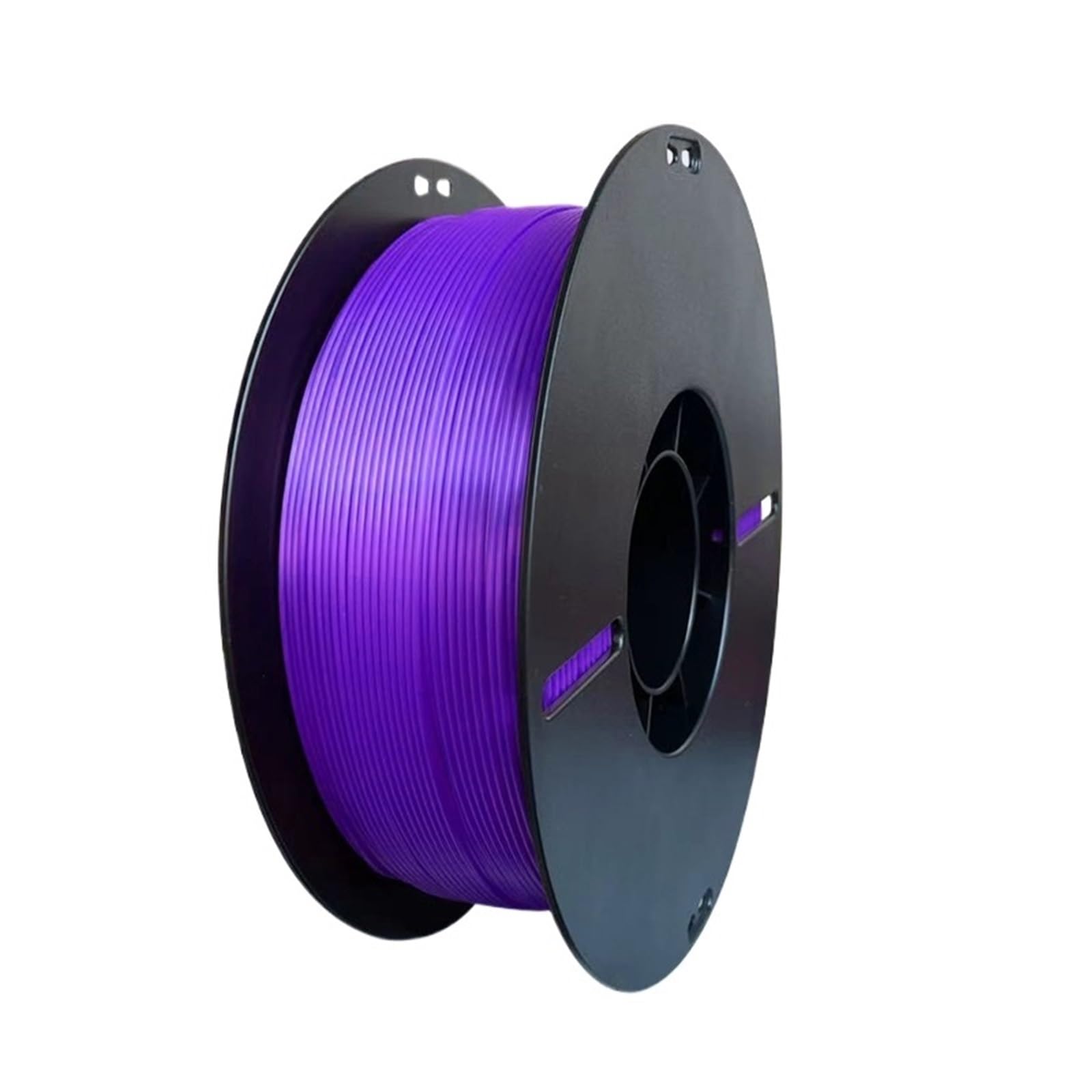 Compatible con filamento PLA genérico | Recambios envasados ​​al vacío rojo violeta seda 1,75 mm 250 g 500 g 1 kg(PLA silk purple C)