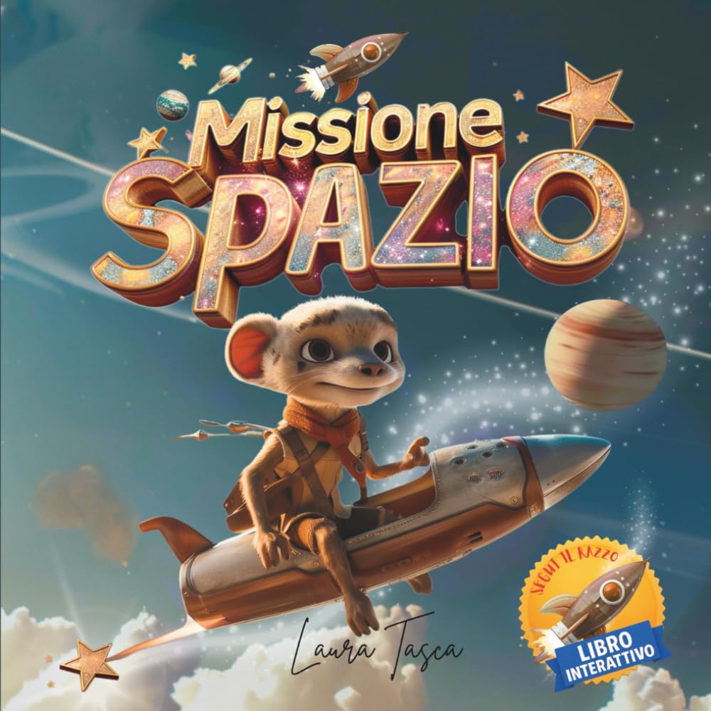 Missione Spazio: Il libro in cui per andare avanti… devi giocare!
