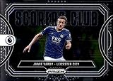 2021-22 PANINI PRIZM PREMIER LEAGUE SCORERS CLUB #7 JAMIE VARDY LEICESTER CITY SOCCER OFFICIAL TRADING CARD OF SOCCER