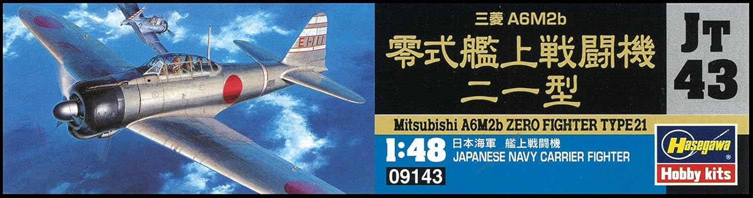 Mitsubishi A6M-3 Zero Type 21 1/48 Hasegawa