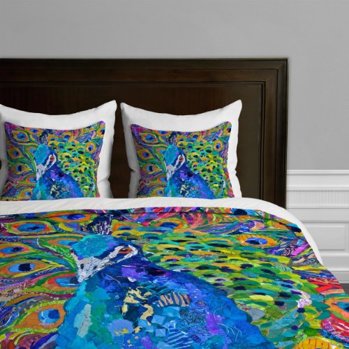 Deny Designs Elizabeth St Hilaire Nelson Cocophony of Color Duvet Cover, King