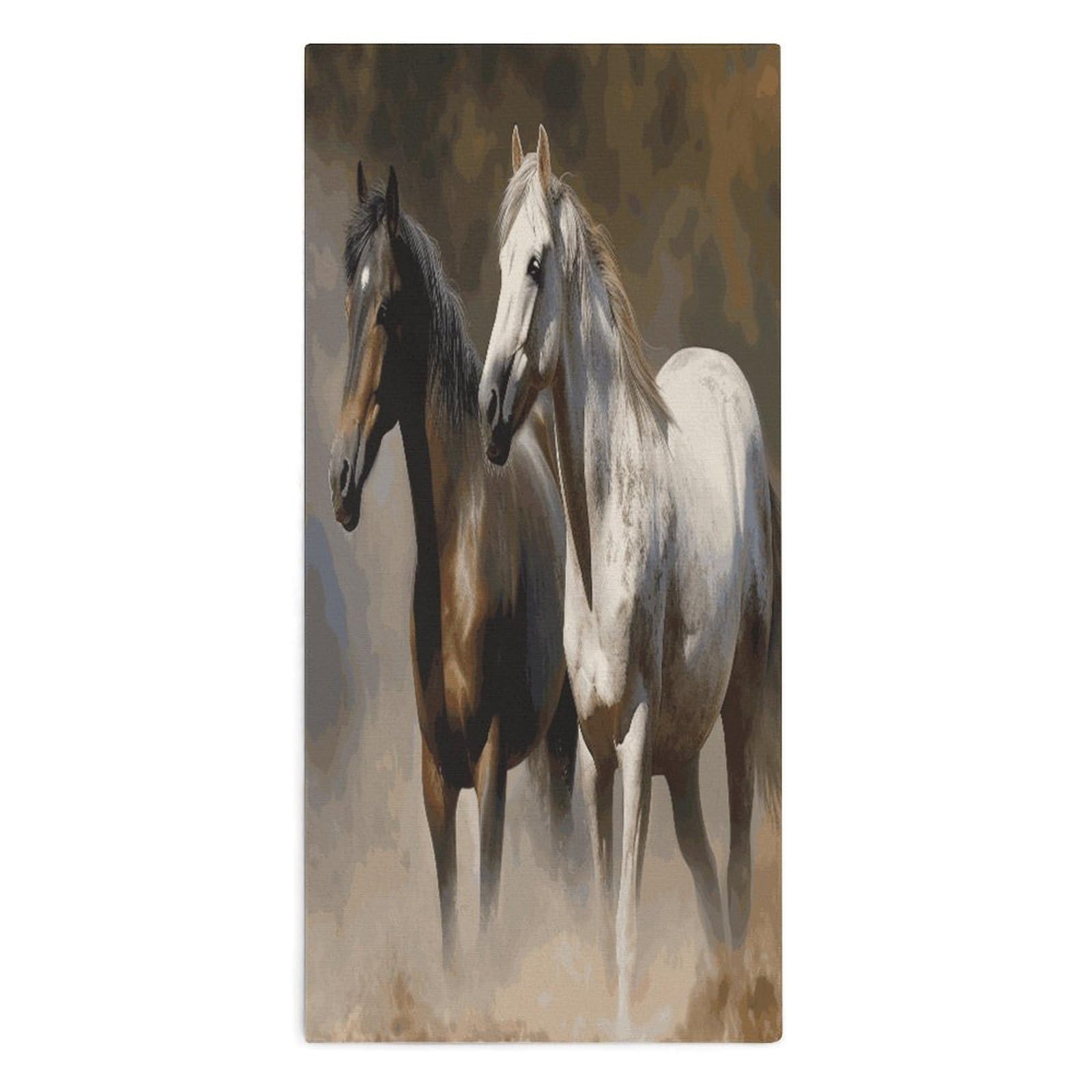 Btcowzrv Style Horses Animals2 Bath Towel Beach Towels Shower Towel