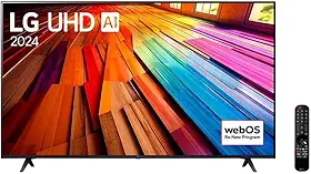 Smart TV 4K 65' LG UHD 65UT8050 Processador α5 Ger7 AI Alexa/Chromecast integrado Otimizador de Jogos webOS 24 Controle Smart Magic