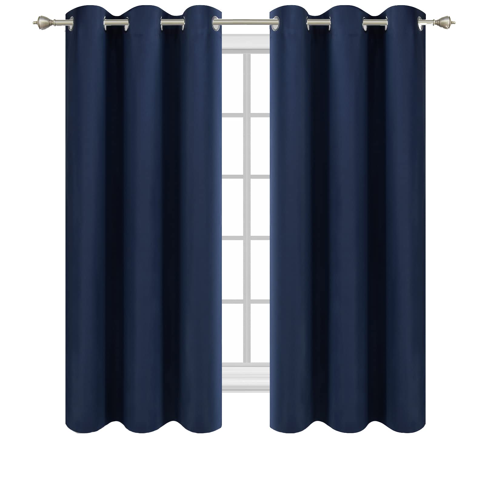 Yiyida - Tende oscuranti termiche oscuranti per camera da letto dei bambini, 2 m di larghezza x 2,7 m, colore: grigio