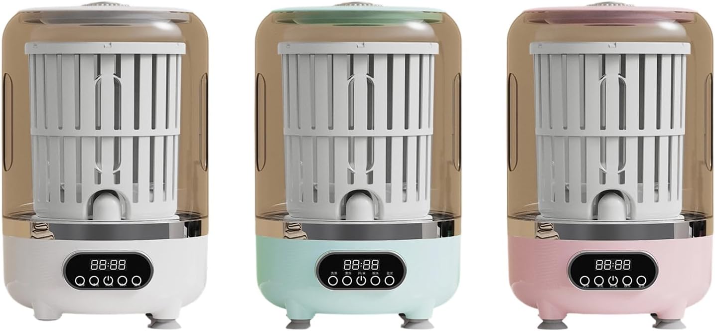 3L Portable Small Washing Machine Cordless Washer Underwear For Socks Travel Camping Apartment Use Underwear Washing Device