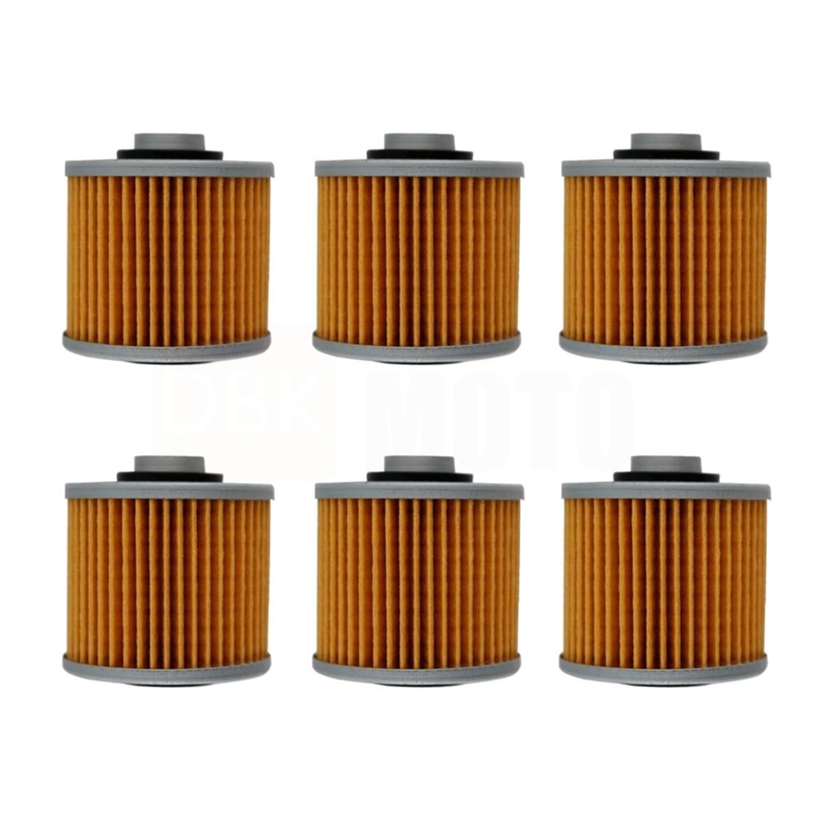 Motocyklowe Filtr Filtr oleju motocyklowego pasuje do Yamaha TT250 XT250 XV250 SR400 XT400 XV535 XZ550 SRX600 TT600 XT600 Motocyklowe filtry oleju(6pc)