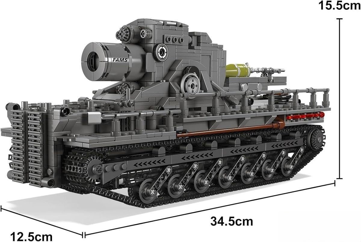 Mould King Remote Controlled Karl Mortar Panzer 20028
