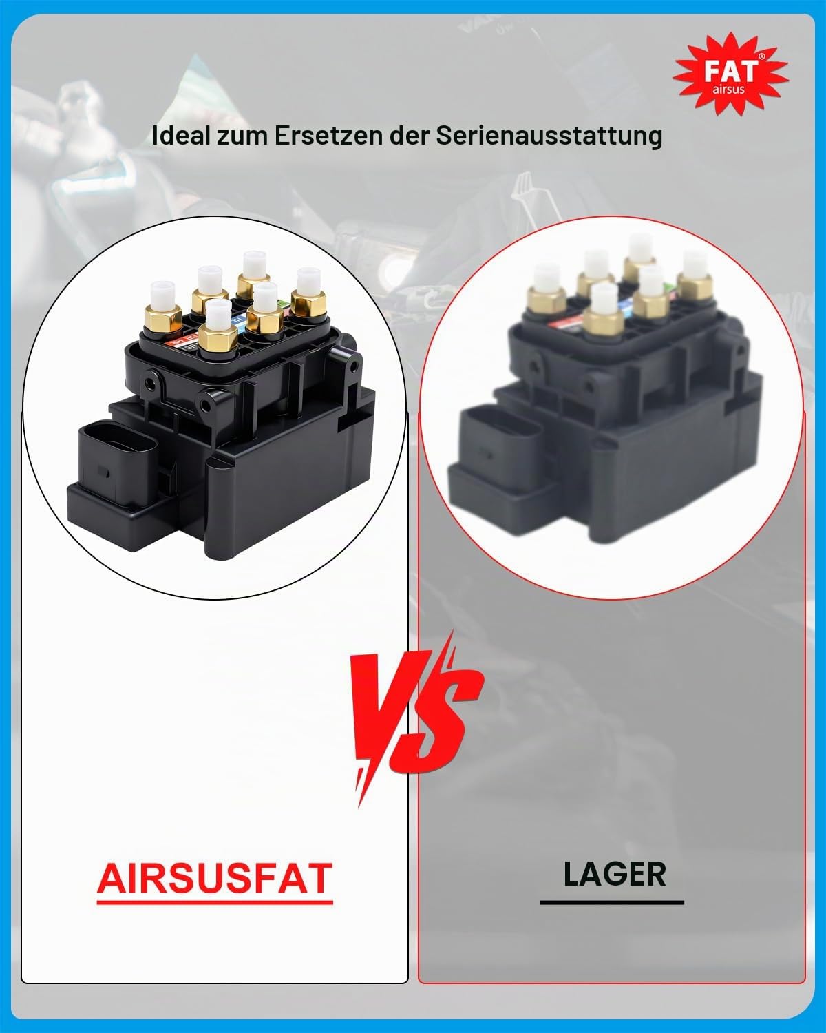 Air Ride Federung Magnetventilblock für Audi Q7 für Porsche Cayenne VW Touareg 7L0698014 7P0698014 7L8616007E