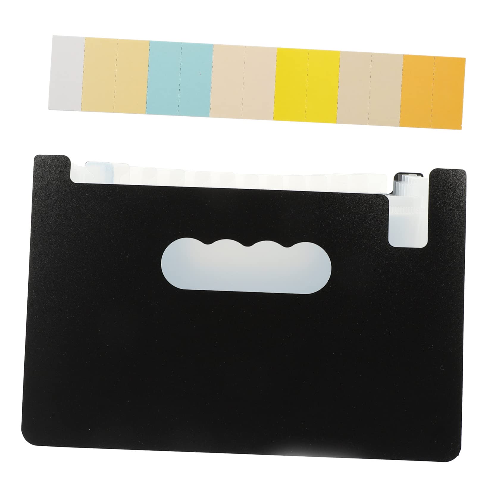 Angoily 7 Pezzi Organizzatore Ricevute Portatile Mini con Scomparti per Documenti Coupon e Fatture Cartellina Espandibile Resistente per Ufficio Scuola